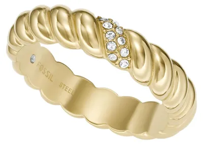 Zdjęcie produktu dla Pierścionki na palec Fossil Gold 10 Collection Biżuteria - kobieta
