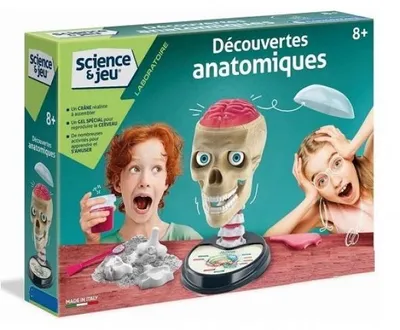 Image de Decouvertes anatomiques - labo science et jeu - clementoni - 52550 - corps humain