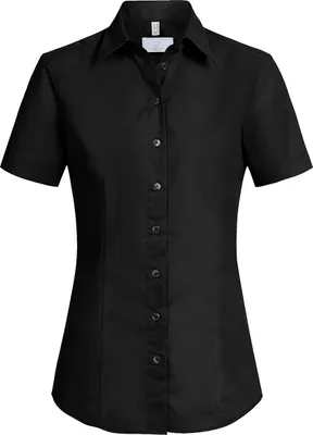 Produktbild von Greiff Corporate Bluse Damen BASIC Regular-Fit Schwarz 40
