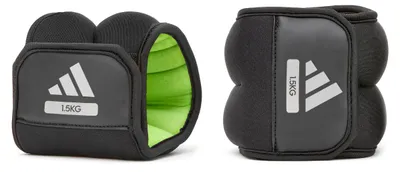 Zdjęcie produktu dla Adidas 11246065, Czarny, Zielony, 2 szt., 1,5 kg