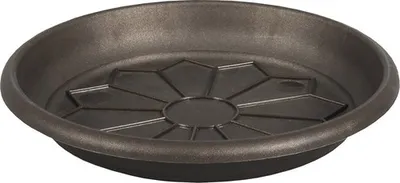 Obrázok produktu pre Plastová miska pod kvetináč Naxos Ø 37 cm hnedá