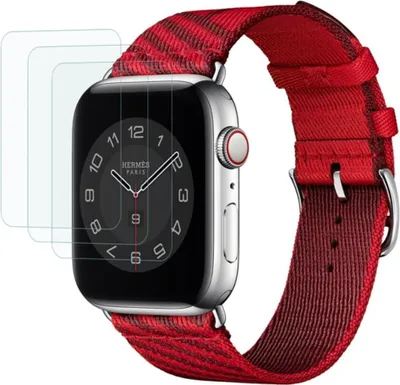 Produktbild von Eko, Apple Watch 38mm Displayschutz aus gehärtetem Glas im 3er-Pack, Transparent