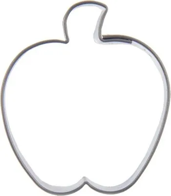 Produktbild von Ausstechform Stahl Apfel 4,3 cm