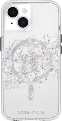 Produktbild von Case-Mate Karat MagSafe - iPhone 15 / iPhone 14 / iPhone 13 Hülle verziert mit Perlmutt (A Touch of Pearl)
