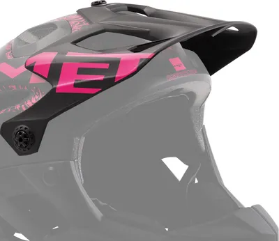 Produktbild von MET Parachute Visier, black pink