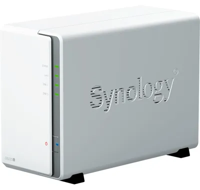 Obrázek produktu pro Synology DiskStation DS223j, 2-bay NAS, CPU QC Realtek RTD1619B, RAM 1GB, 2x USB 3.2, 1x GLAN