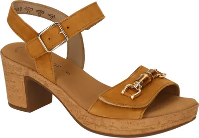 Produktbild von Gabor 44.765 Damen Sandalette - Riemchen Sandalen braun Elegant NEU
