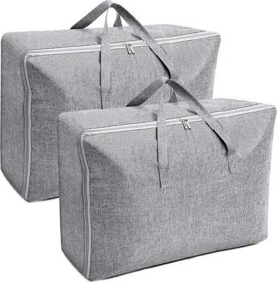 Aufbewahrungsboxen 2er-Set, 105 l, wasserdicht, faltbar, mit Griff
