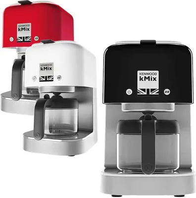 Produktbild von Kenwood COX750BK kMix Filtre Kahve Makinası - Siyah, Filterkaffeemaschine, 0,75 l, Gemahlener Kaffee, 1000 W, Schwarz