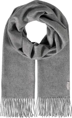 Produktbild von FRAAS Schal Pure Cashmere Scarf with Fringes Mid Grey grau
