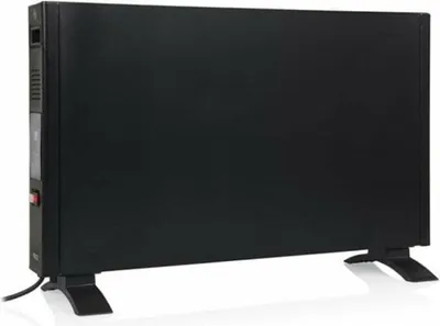 Zdjęcie produktu dla Princess 348320, Elektryczny grzejnik konwektorowy, 1,4 m, IP20, Wewnętrzna, Podłoga, Czarny