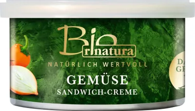 Produktbild von rinatura Sandwich-Creme Gemüse, 125g
