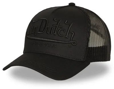 Produktbild von Von Dutch Originals Trucker Cap - EMBROIDERY STYLE Black