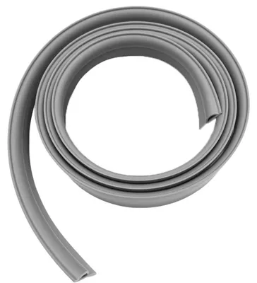 Produktbild von 2 Meter Kantenschutz – PVC-Teppichkantenleiste – Gummibodenübergangsleiste – selbstklebende Leiste