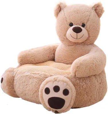 Produktbild von Plüschsofa für Kinder, Kinderstuhl, bequemer Sessel, Tiersofa
