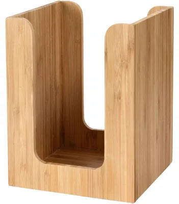 Immagine prodotto di Portatovaglioli Duni in bambù ecoecho 13 x 13 x 17 cm Marrone