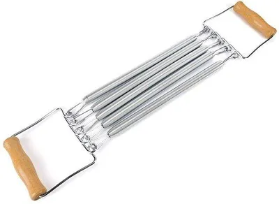 Obrázek produktu pro Fitness Spring – Přenosné cvičební zařízení – Ergonomické – Protiskluzové – Odolné proti nárazům – 5 pružin – Pro domácí posilovnu – Zařízení pro posilování svalů