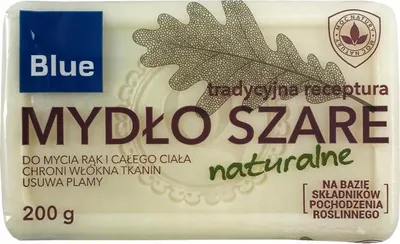 Obrázok produktu pre DELKO-MYD - Sivé prírodné mydlo 200g - 200 g