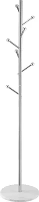 Immagine prodotto di SucceBuy appendiabiti, 370x370x1730 mm, appendiabiti con robusta base in marmo e 8 ganci, appendiabiti ad albero per corridoio, ufficio, soggiorno, appendiabiti per cappotti e cappelli