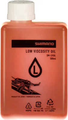 Produktbild von Shimano Low Visc Bremsflüssigkeit 500ml Durchsichtig  Durchsichtig One Size