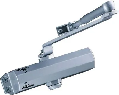 Image de Ferme-porte GR101 GROOM bras standard argent Force 3 - 101311