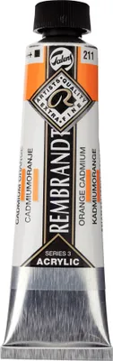 Produktbild von Rembrandt Acrylfarbe Tube 40 ml Kadmiumorange 211
