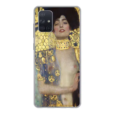 Produktbild von MuchoWow® Handyhülle Schutzhülle Hülle für Samsung Galaxy A51 Judith - Gustav Klimt Silikon Softcase Handy Hülle - Schutzabdeckung