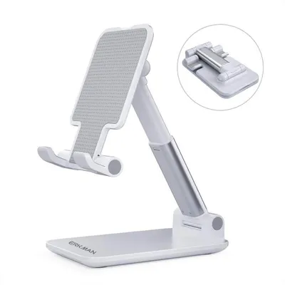 Produktbild von Tablet Halterung Handy Tisch Ständer Smartphone-IPad Stativ Halter Verstellbar