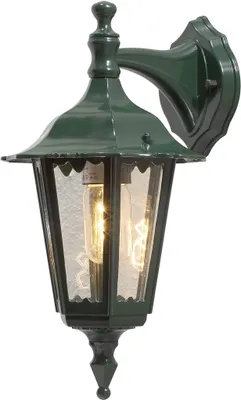 Produktbild von Konstsmide Firenze Down grün lackiertes Aluminium, klares Glas 7231-600