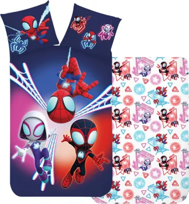 Produktbild von Bettwäsche Marvel Spiderman "Spidey" 135x200 + 80x80 cm