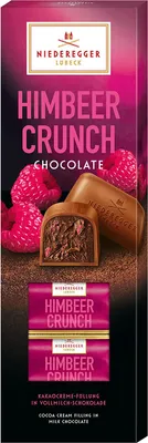 Image de Niederegger Crunch Chocolat à la framboise 100g