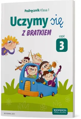 Produktbild von Uczymy się z Bratkiem 1 Podręcznik część 3 szkoła podstawowa