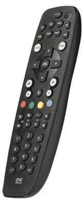Obrázok produktu pre One For All Basic URC 2981, TV, TV set-top box, DVD/Blu-ray, Soundbar, IR Wireless, Tlačidlá, Nabíjateľný, Čierna