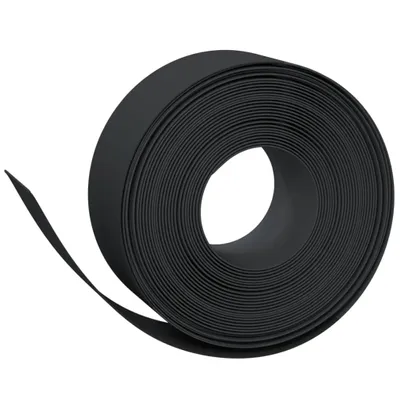Produktbild von vidaXL Rasenkante Schwarz 10 m 20 cm Polyethylen