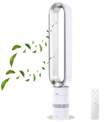 Produktbild von Zilan Design Turmventilator Standventilator mit Fernbedienung Leiser Ventilator Tischventilator oszillierend - Fernbedienung LED Touch Display Stand Fan