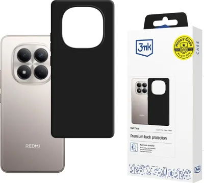 Obrázok produktu pre 3mk Matové puzdro pre Xiaomi Redmi Note 15 Pro 4G - matne čierne