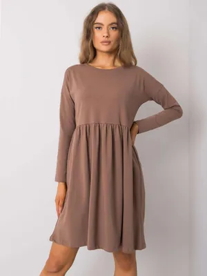 Produktbild von Rue Paris Minikleid für Frauen Isaberd braun M