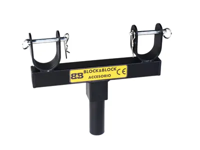 Produktbild von BLOCK AND BLOCK AM3802 Traversenadapter 38mm Aufnahme male (59000480)