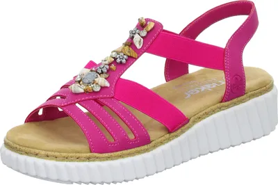 Produktbild von Rieker Komfort Sandalen Damen 31373735373631 Pink 36 EU