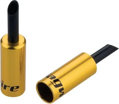 Immagine prodotto di Tappi Jagwire rivestiti – Freno da 5 mm – Lega (50 pezzi) – Oro