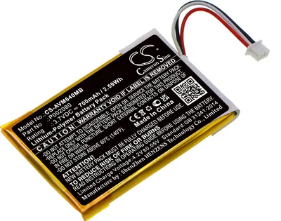 Produktbild von TECHTEK Akku Kompatibel mit [Alecto] DVM-64 Ersetzt P002080