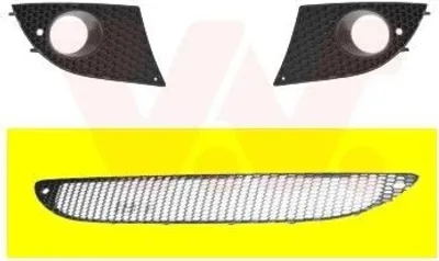 Image de VAN WEZEL Grille de pare-chocs avant pour SEAT Altea Xl Toledo III