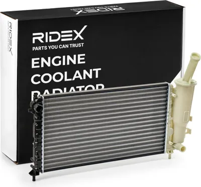 Produktbild von RIDEX 470R0319 Kühler Wasserkühler Motorkühler für BMW 3 Touring (F31) für FIAT Ducato Kastenwagen (250, 290) PUNTO (188) PUNTO Van (188AX) für DACIA