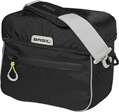 Produktbild von Basil Miles, Fahrradtasche, Polyester, Schwarz, 6 l, 2,5 kg, 260 mm