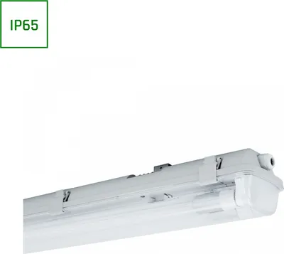 Produktbild von Spectrum Feuchtraumleuchte Limea Grau 71cm IP65 für 2 x T8 LED Röhre G13 60cm