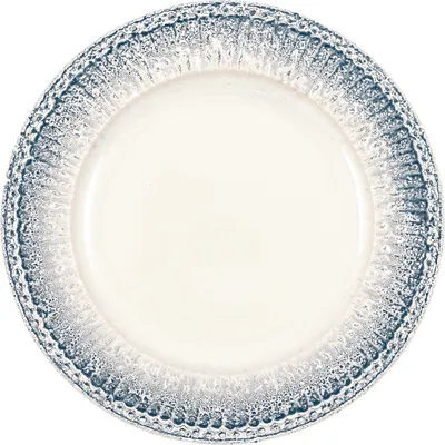 Produktbild von Greengate Alice Speiseteller ripple blue 26,5cm