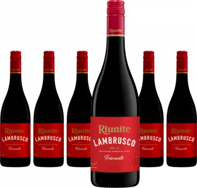 Produktbild von 6 x Riunite Lambrusco Emilia IGT Rosso