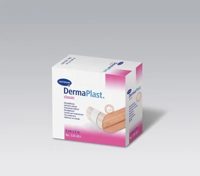 Produktbild von DERMAPLAST CLASSIC Wundpflaster 4 cmx5 m