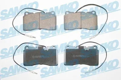 Produktbild von SAMKO Bremsbeläge Satz Vorne Bremsklötze für FIAT Ulysse (179) 5SP863