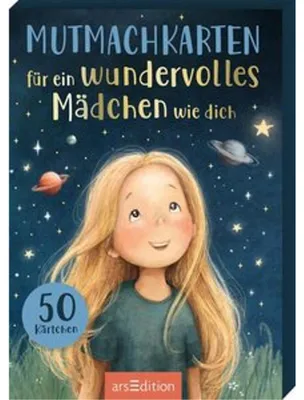 Obrázek produktu pro Mutmachkarten für ein wundervolles Mädchen wie dich